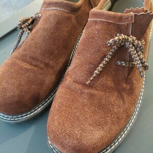 Mens Bavaria Trachten suede shoes